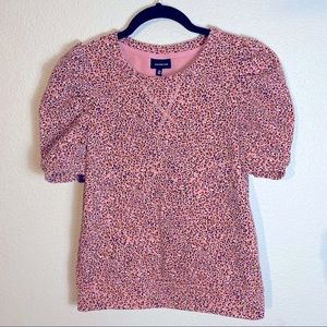 Who What Wear Animal Print Shirt